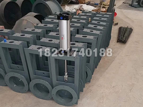 圆形气动插板阀