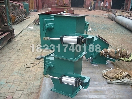 双层气动翻板阀